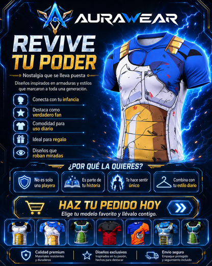ARMADURA SAIYAN